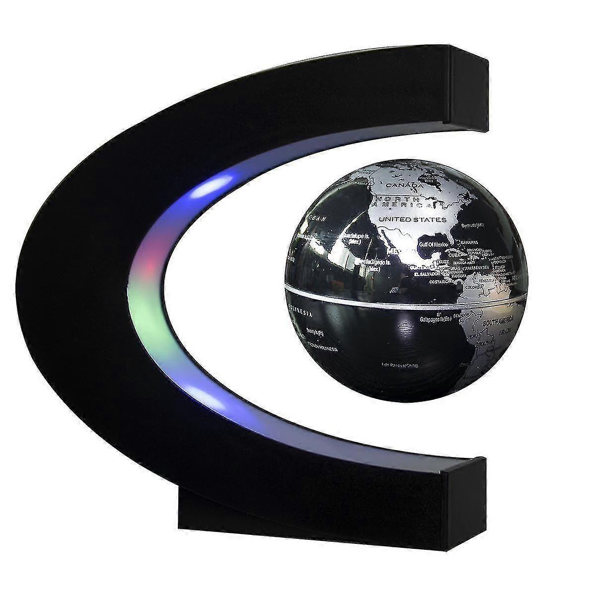 Floating Globe With Led S C S Levitat Floating Globe Map For Desk Rat