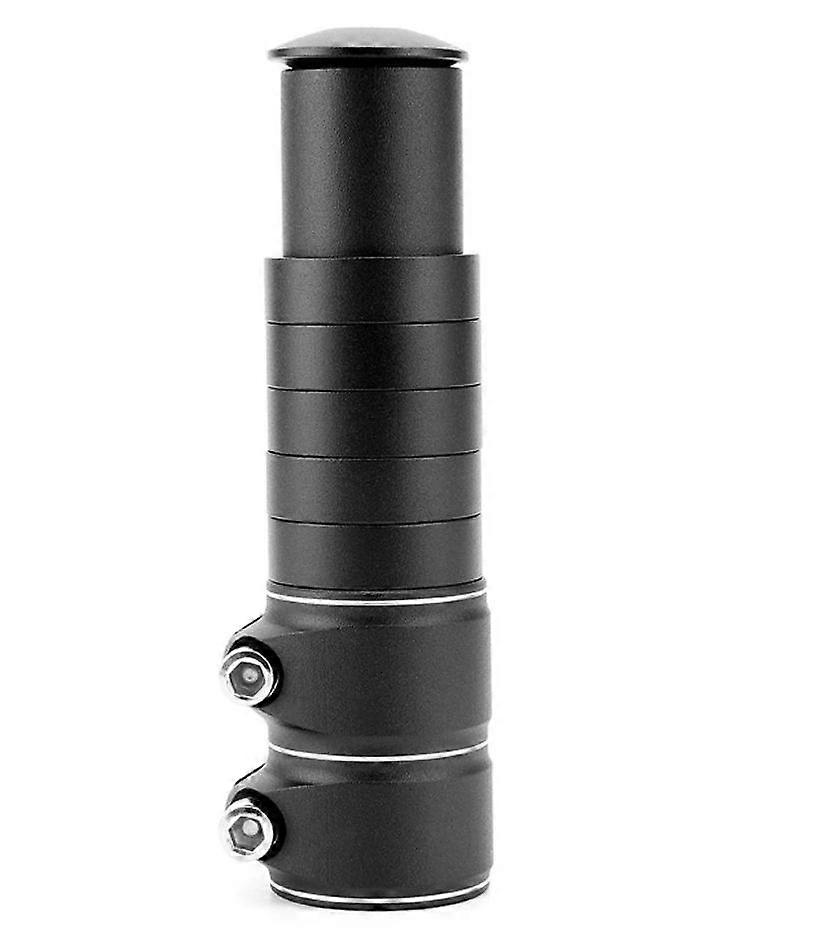 Mountain bike front fork tube riser, handlebar riser and extender