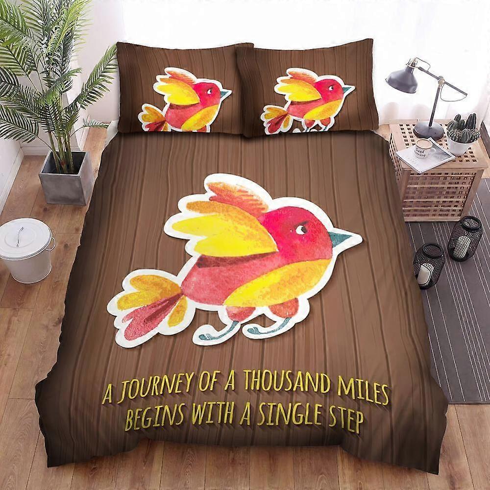 v452 Bed Sheets The Wild Animal The Sparrow Started With A Step Duvet Cover Set Bed Sheets IU452