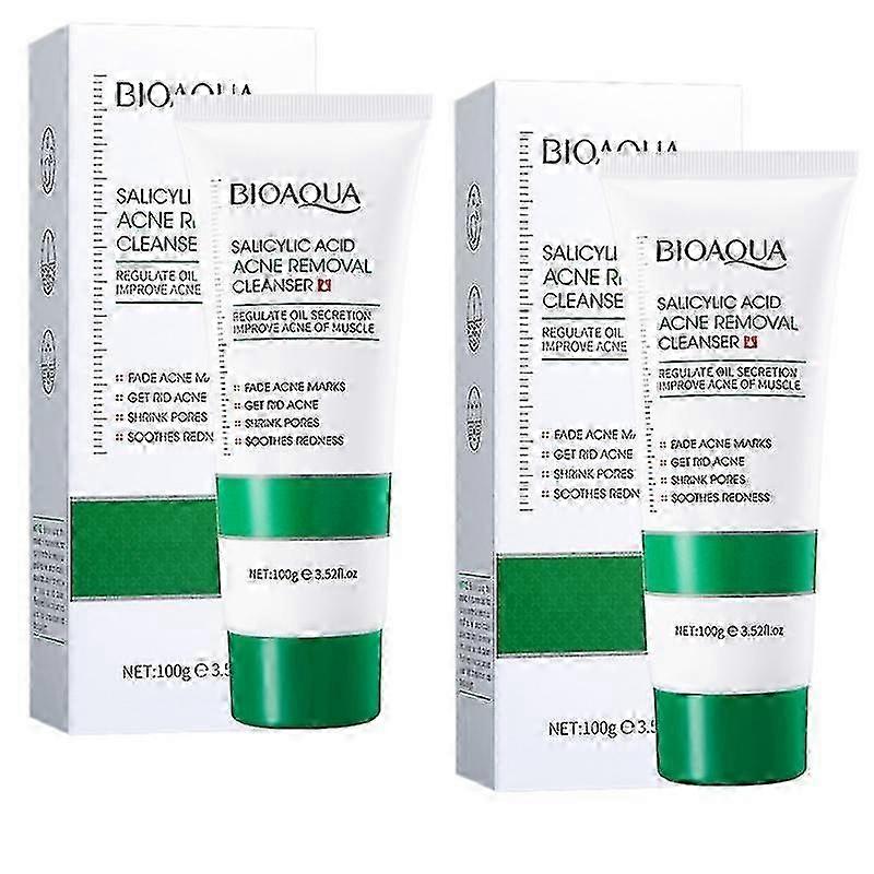 2x salisylsyre daglig skånsom rengjøringsmiddel 100ml