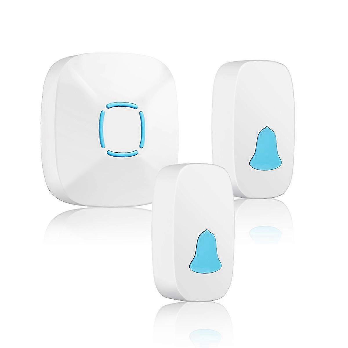 A507 Two-To-One Remote Control Waterproof Digital Wireless Doorbell for Elderly