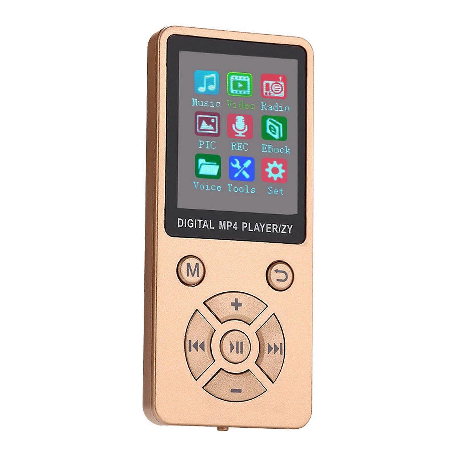 1 Set MP4 Player Portable Bluetooth-compatible Music Player with Multiple Playback Modes for FM Video Game