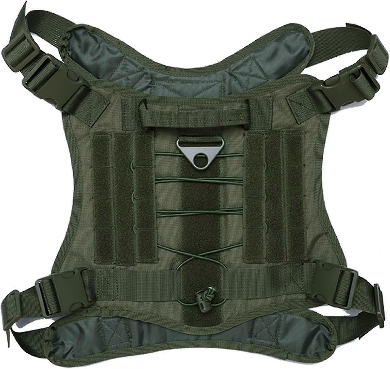 Tactical Dog Harness with Handle No-pull Large Dog Vest Working Dog Waterproof