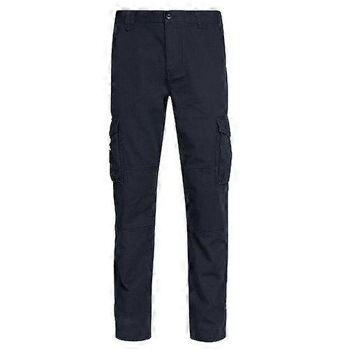 Mens Multi-pocket Cargo Trousers - Cotton Work Pants