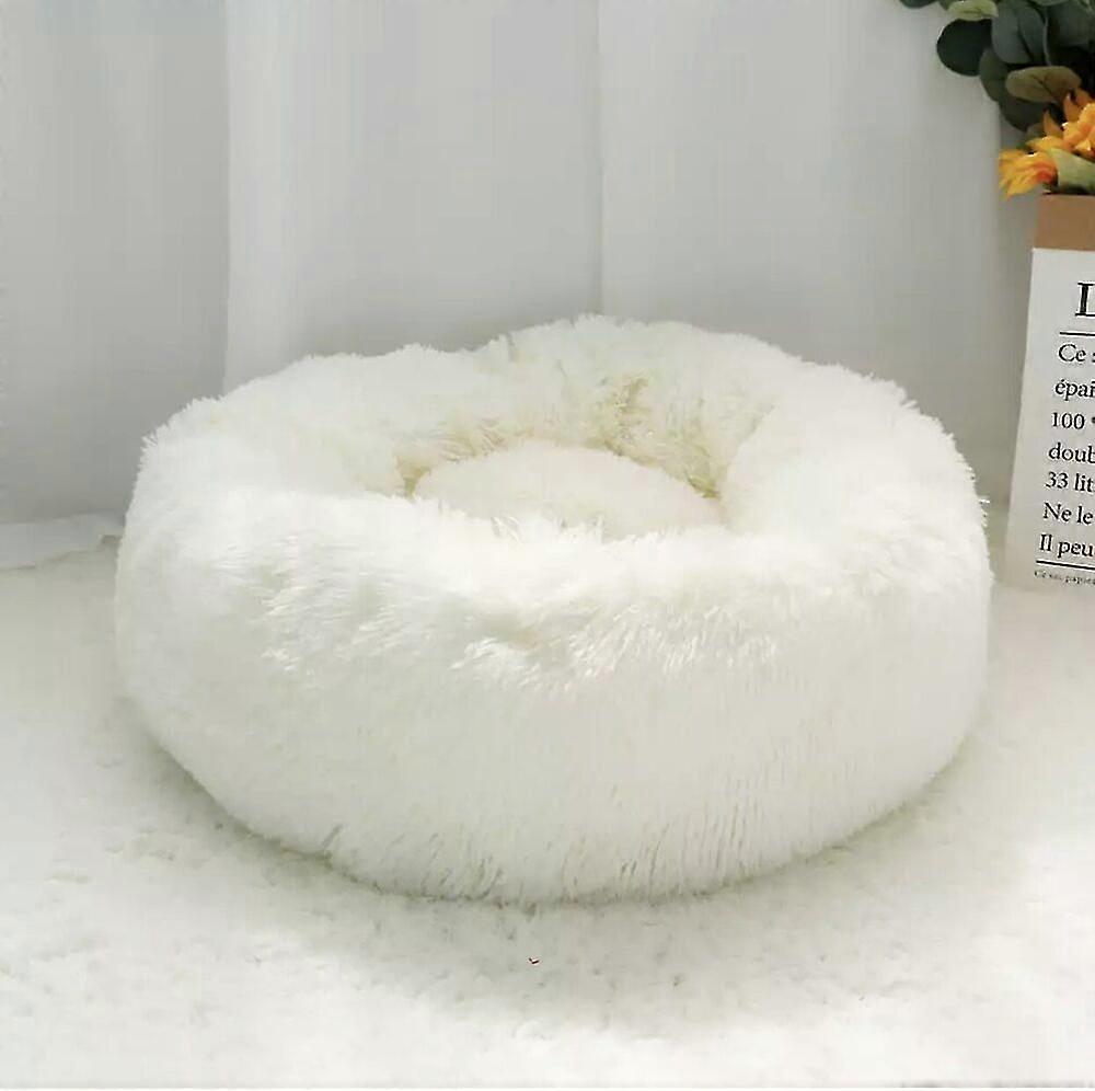 Dog Bed, Soft Plush Pet Cushion,long Plush Cal Self-war Bed For Dog, Bed With Mane Washable, Waterproof Bottom ,improved Sle,5208