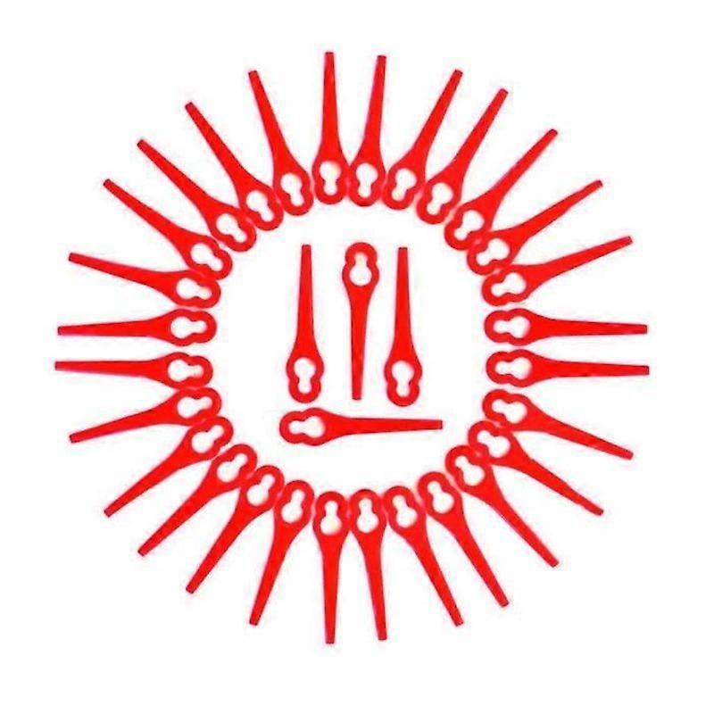 Replacement Blades for Florabest Trimmers - Pack of 100 - Red