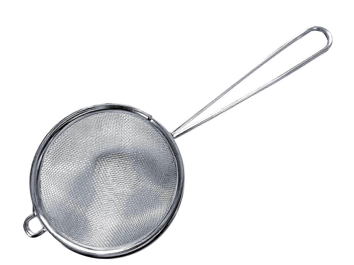 Stainless Steel Fine Mesh Strainer with Handle - 3" x 8"