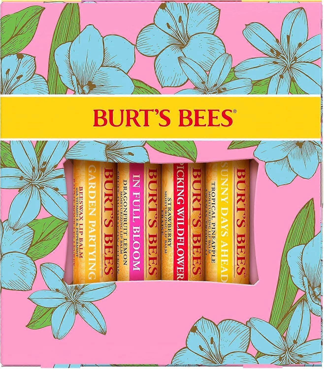 Burt's Bee In Full Bloom 4 件装润唇膏