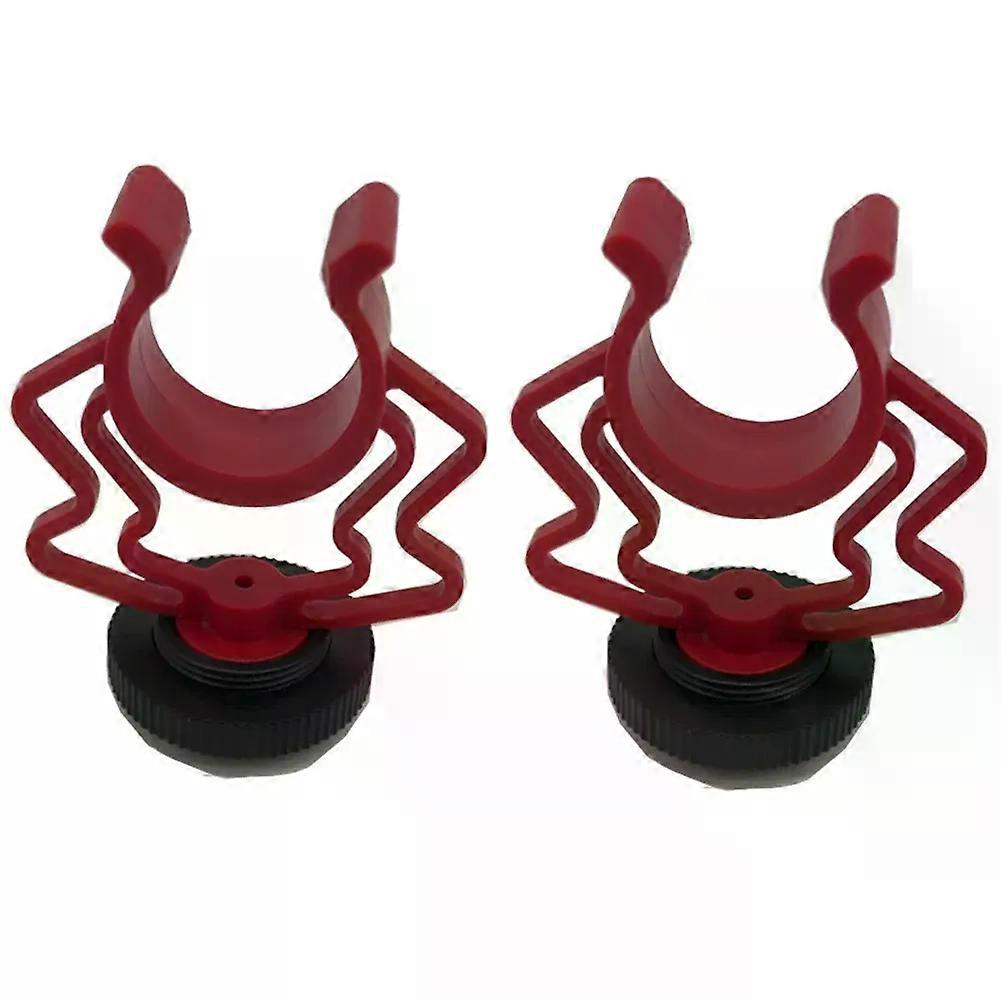 2Pcs Universal Wave Microphone Shock Mount Adapter Plastic Microphone Mount Replacement for By-mm1