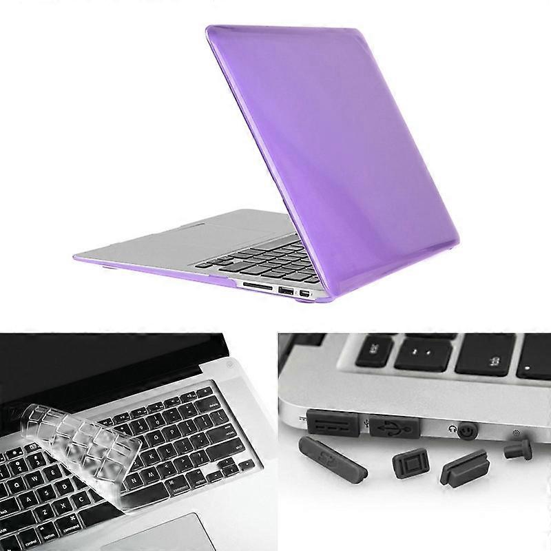 ENKAY Crystal Plastic Case Set for MacBook Air 13.3 inch US Version