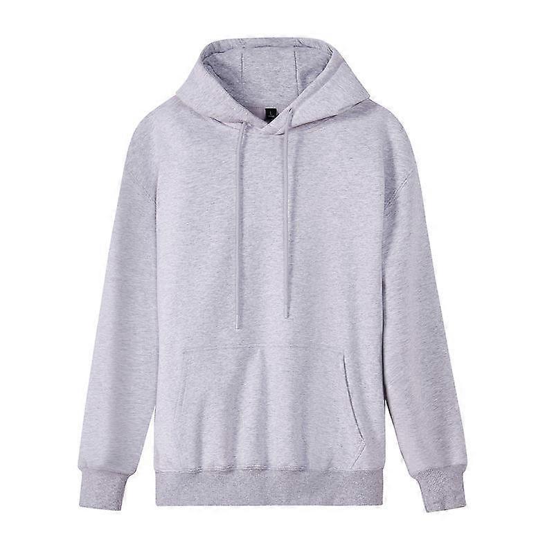 Hooded Fleece-Lined Thick Loose Lazy Sweatshirt for Autumn Winter