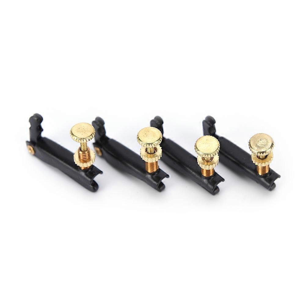 4Pcs Violin Precision Reed Copper Plating Screws for 3/4 4/4 Size Violin Accessories