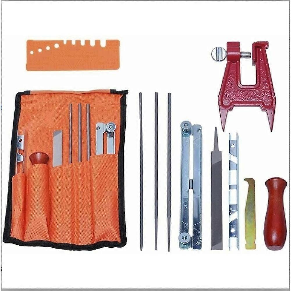 Chainsaw Sharpening Kit, Files, Depth Gauge