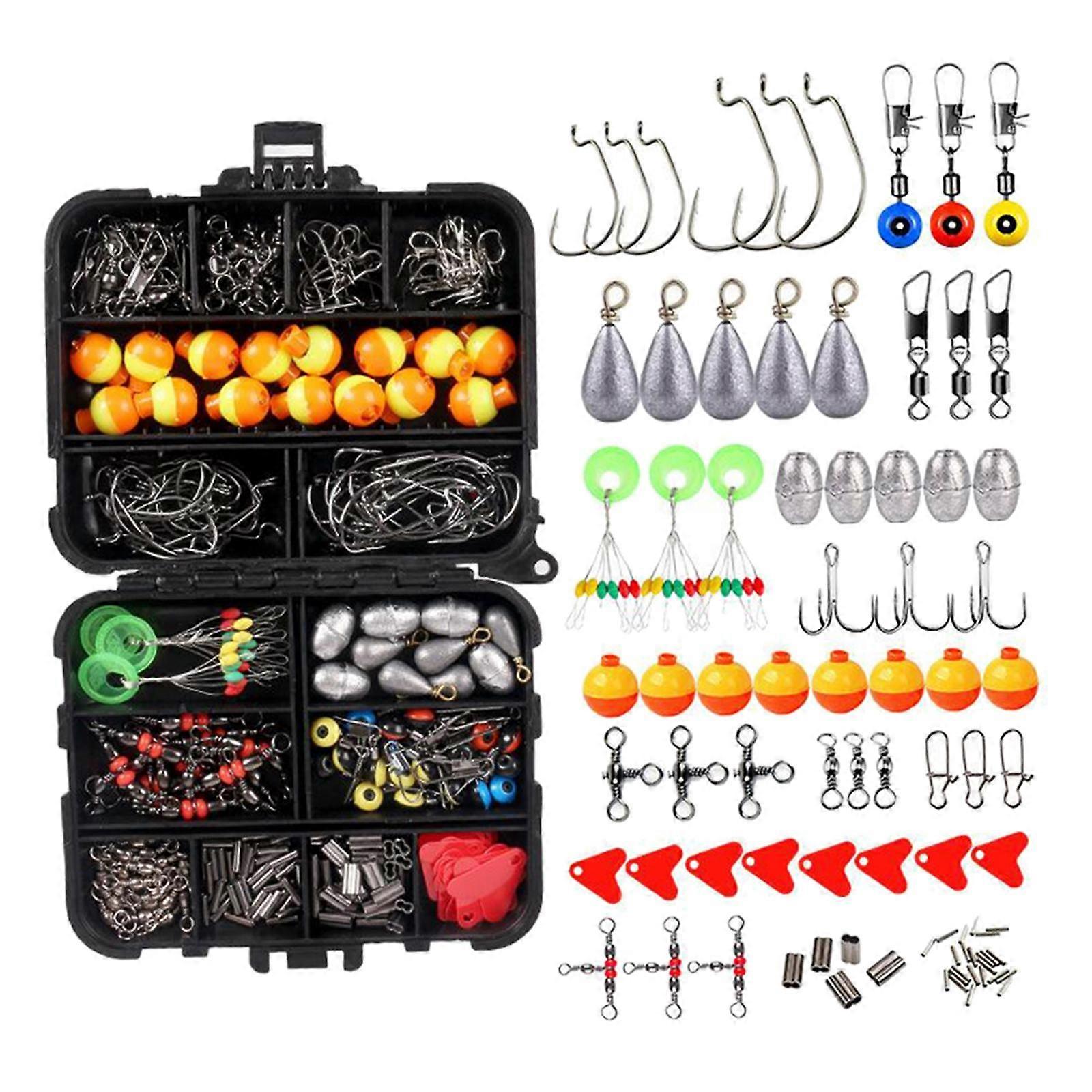 Jig Hooks Swivels Snaps Sinker Sliders Line Bead Type 1