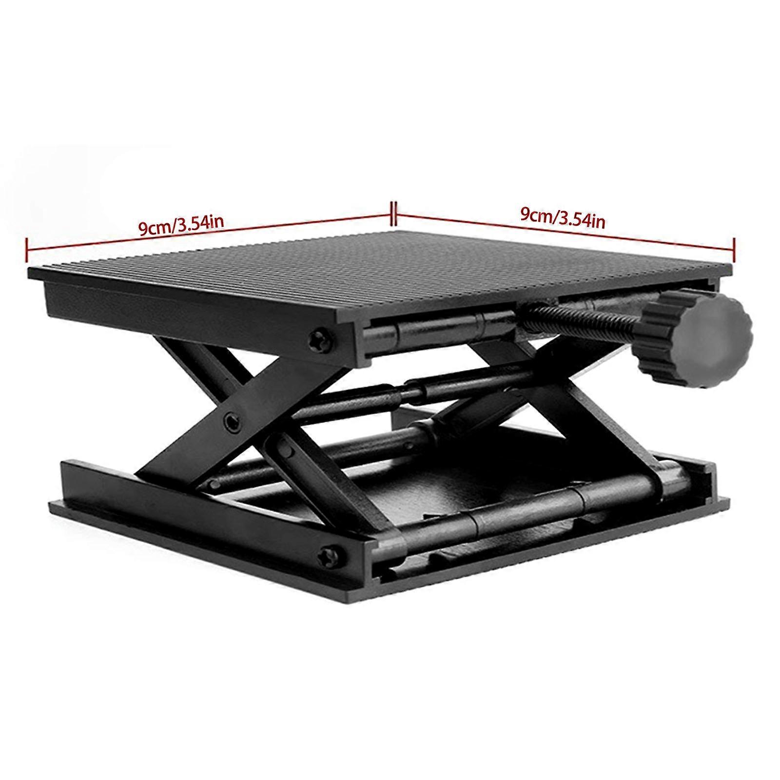 90x90mm Router Table Woodworking Engraving Lab Lifting Stand Rack Platform Woodworking Workbenches