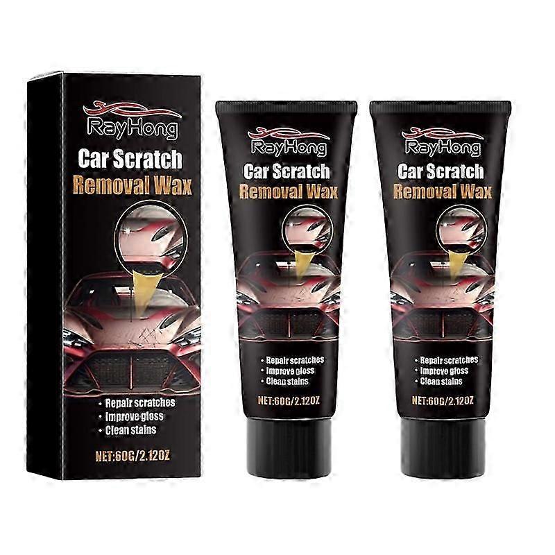 2x Car Scratch Repair Paste Professional Scratch Remover Paste 120ml