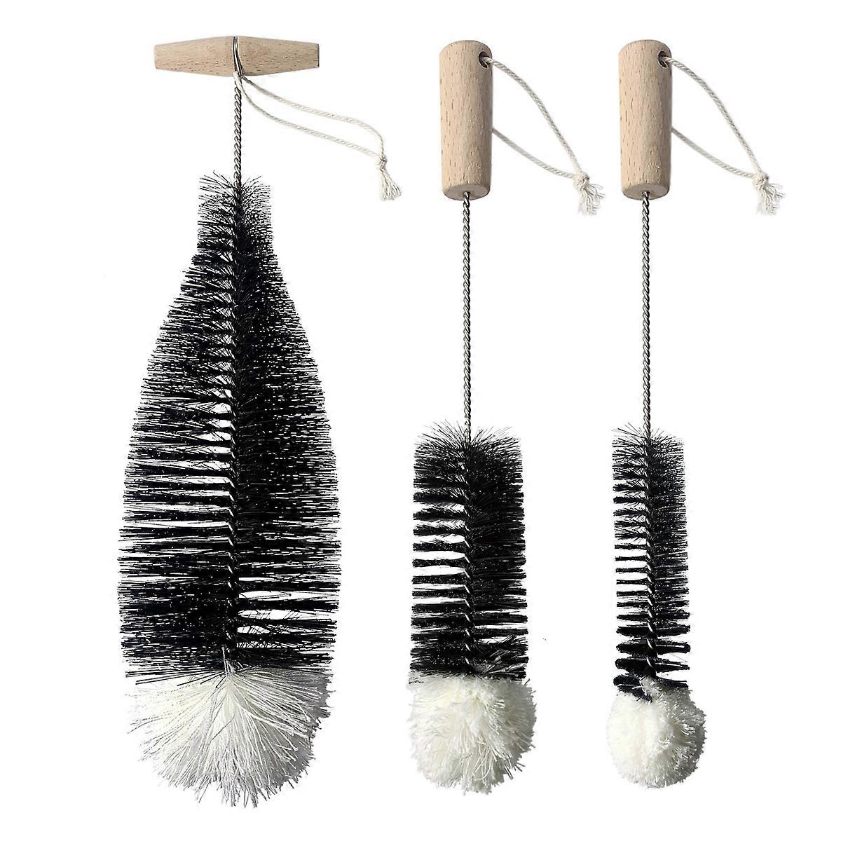 Brush, Cleaner, Bottle, Natural Bristles