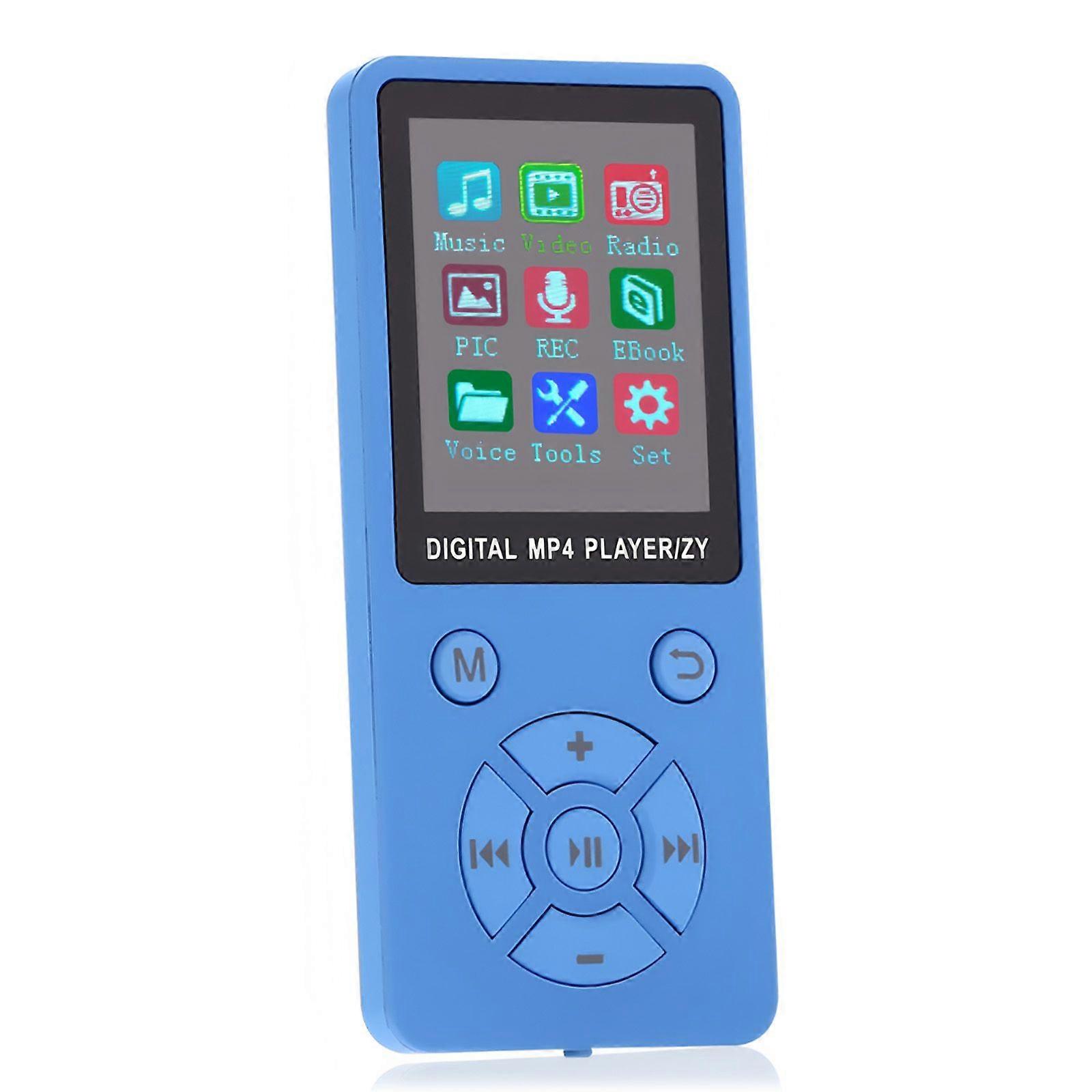 Mini LCD MP4 Media Player Support 32G TF Card Ultra-thin MP4 Player with FM E-book