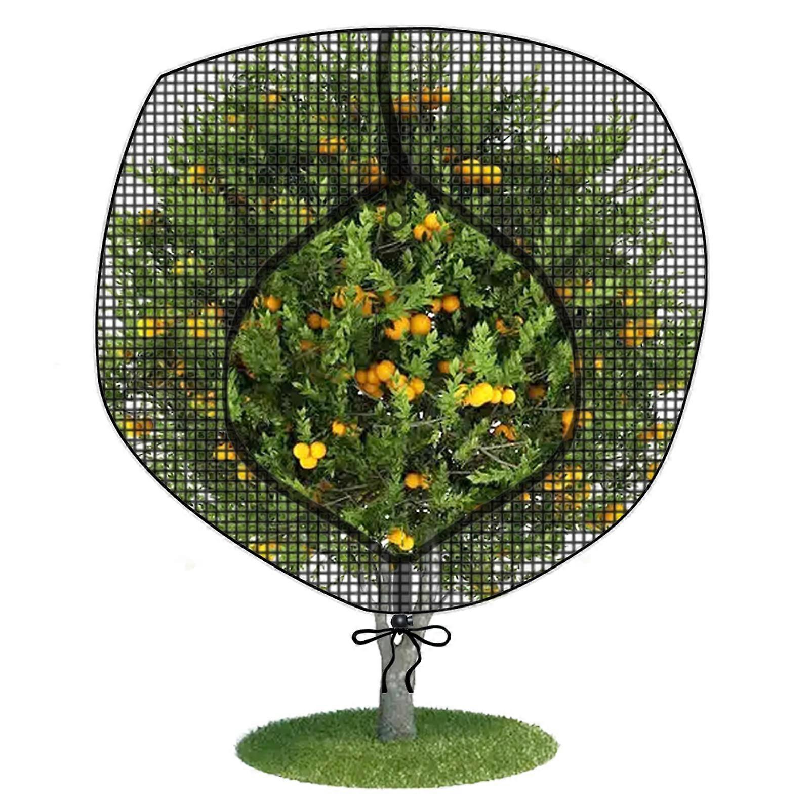 Large Fruit Tree Netting Covers 8' x 8' for Squirrel and Bird Protection, Durable Garden Netting for Fruit Trees