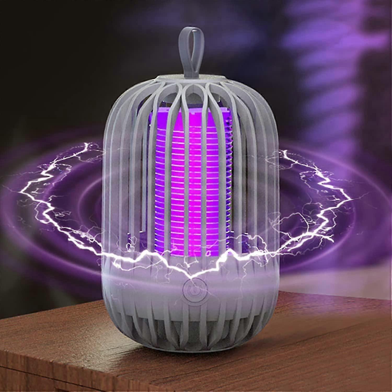 Anti Mosquito Lamp , 360 No Radiation Mosquito Killer USB LED UV Lamp with Mosquito Killer, for Bed