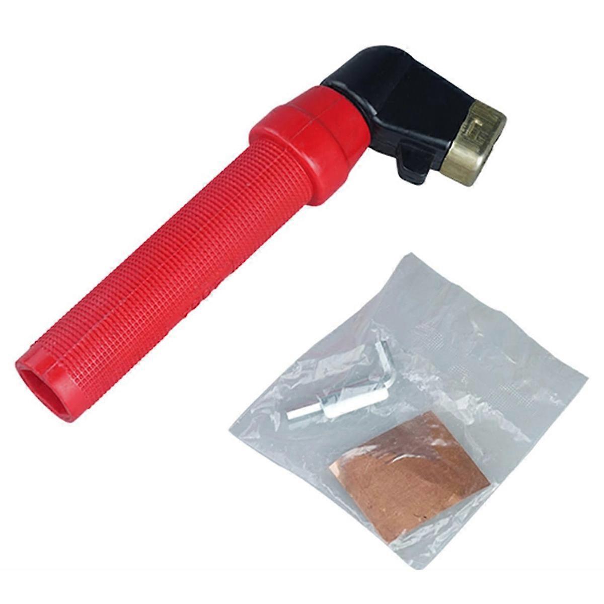 Welding Electrode Holder Twist Type 400A Electrode Clamp Red