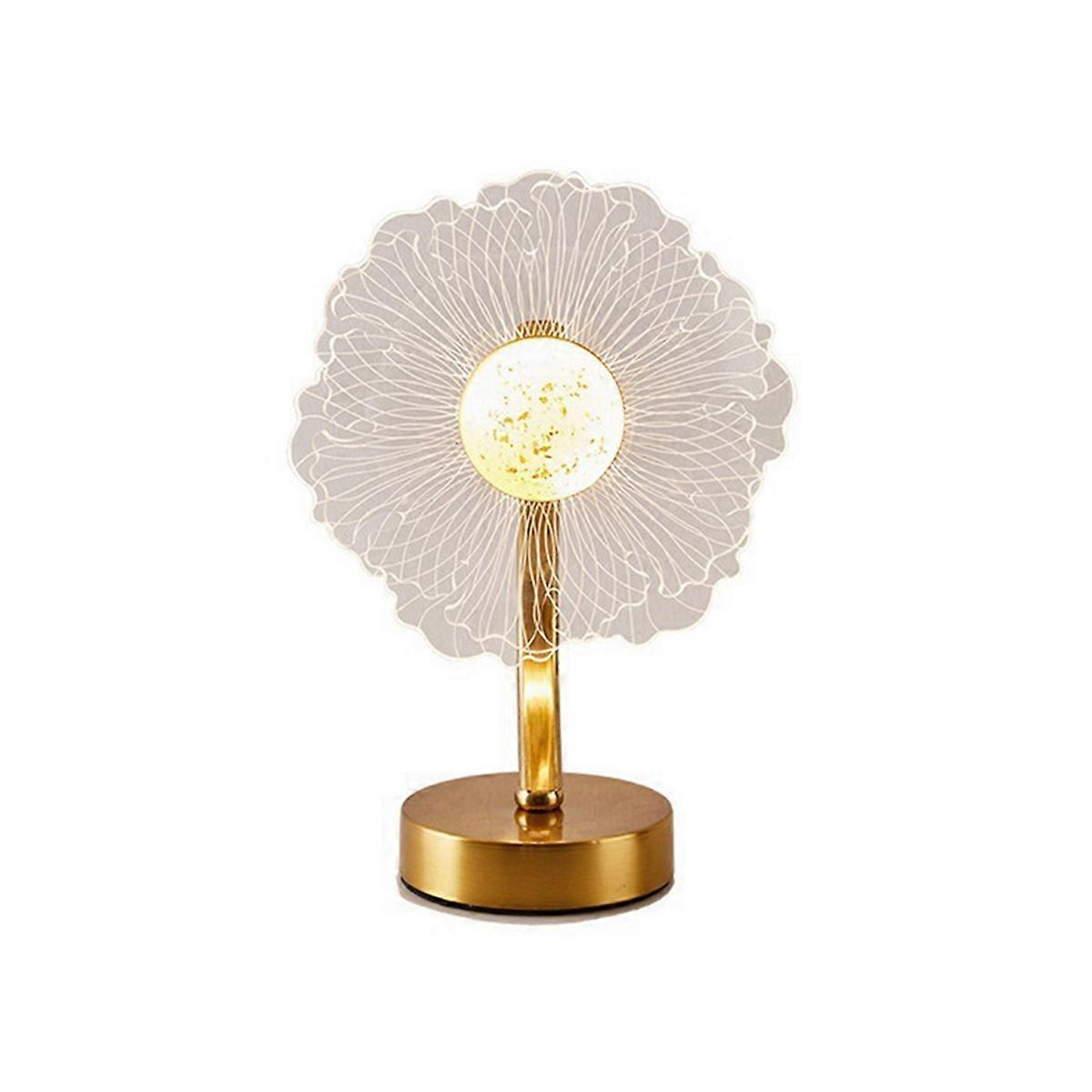 Creative Acrylic Sunflower Table Lamp Led Atmosphere Decorative