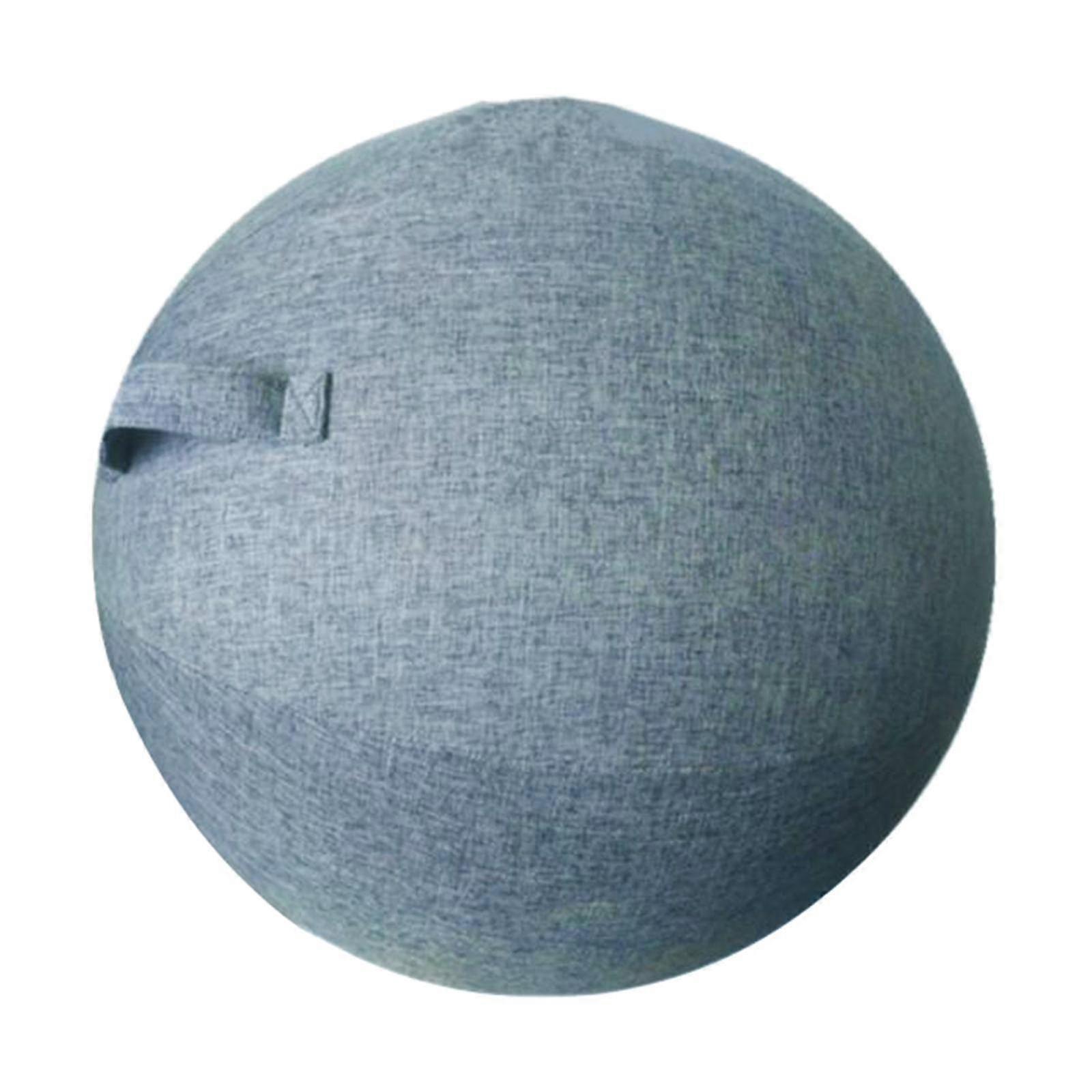 Durable Yoga Ball Cover 65cm Birthing Exercise Pilates Ball sitting on a ball Slipcover Sleeve with Carry Handle Storage Bag