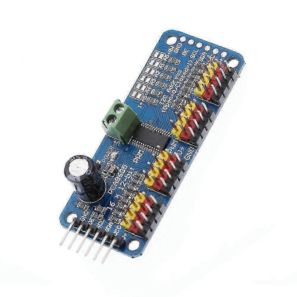 Pca9685 16-channel Pwm/servo Driver Iic Interface For Arduino Shield Module