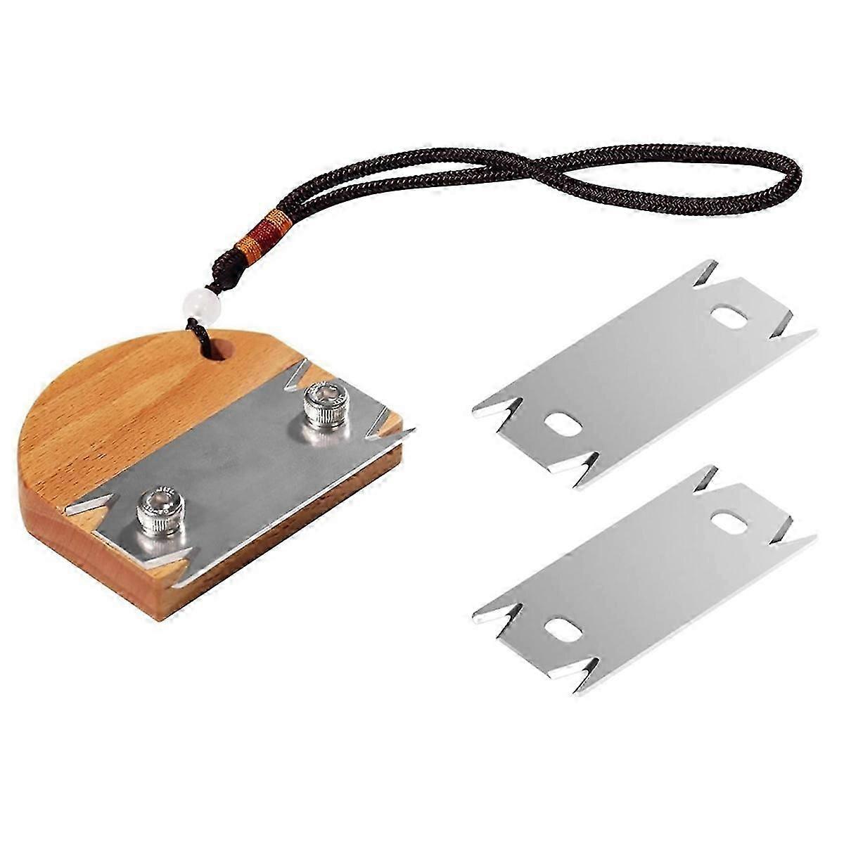 Edge Banding Trimmer for Woodworking,Edge Corner Planer with Hanging Strap,Edge Banding Cutter,Hand Planer Edge Bander B