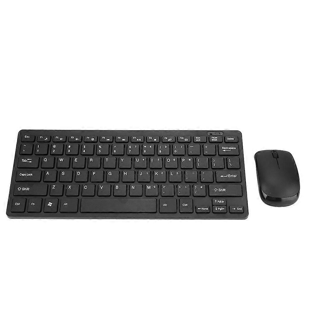 Wireless Mini Keyboard and Mouse Set for Laptops and Smart TVs