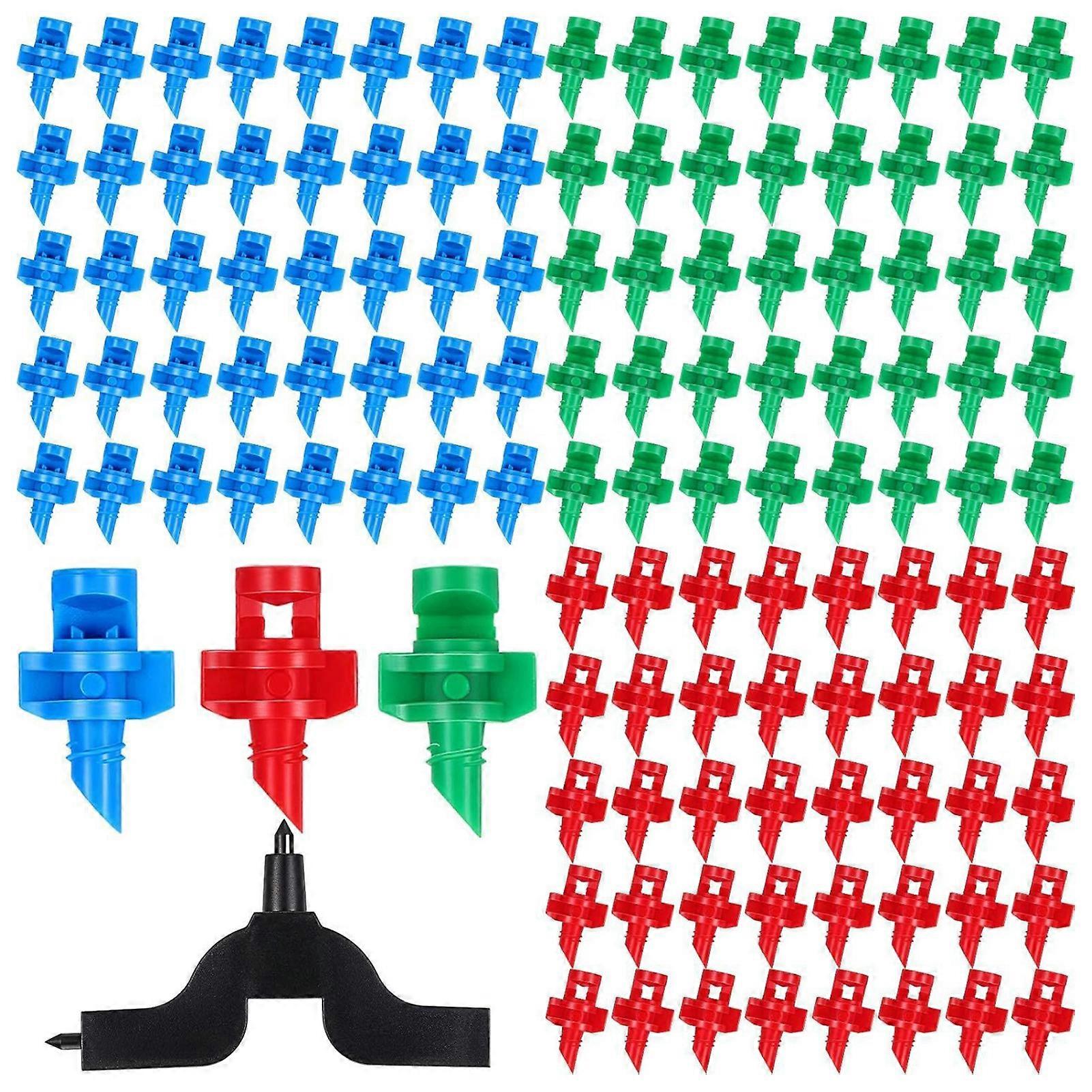 151PCS Atomizing Garden Sprinklers Nozzle Micro-Sprayers System Misting Sprayer