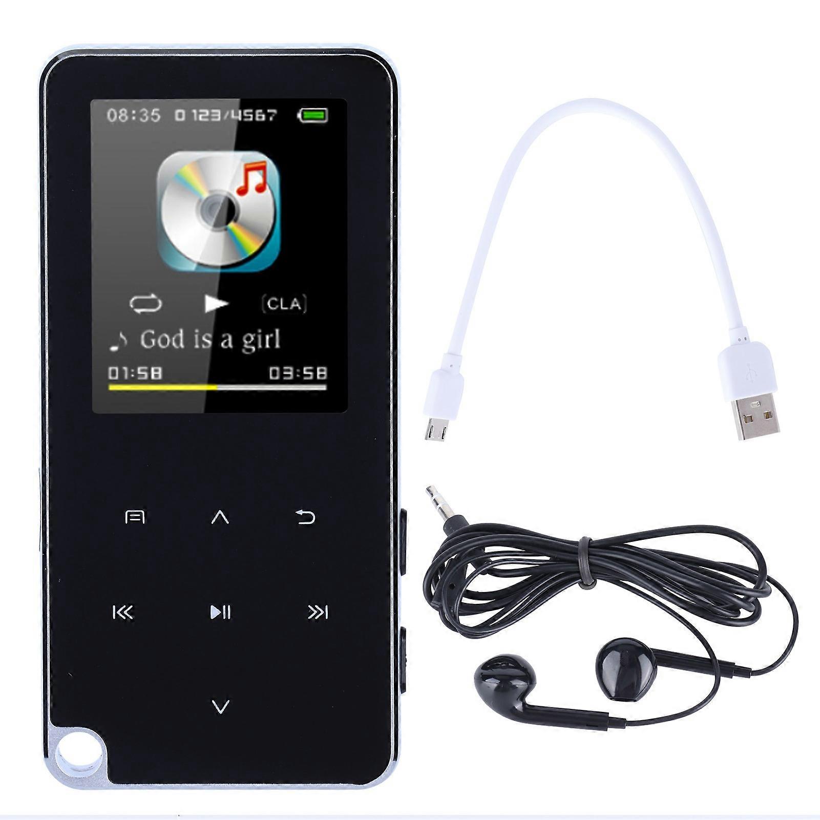 M25 16GB Digital Voice Recorder & MP3/MP4 Player - Bluetooth, Expandable Memory