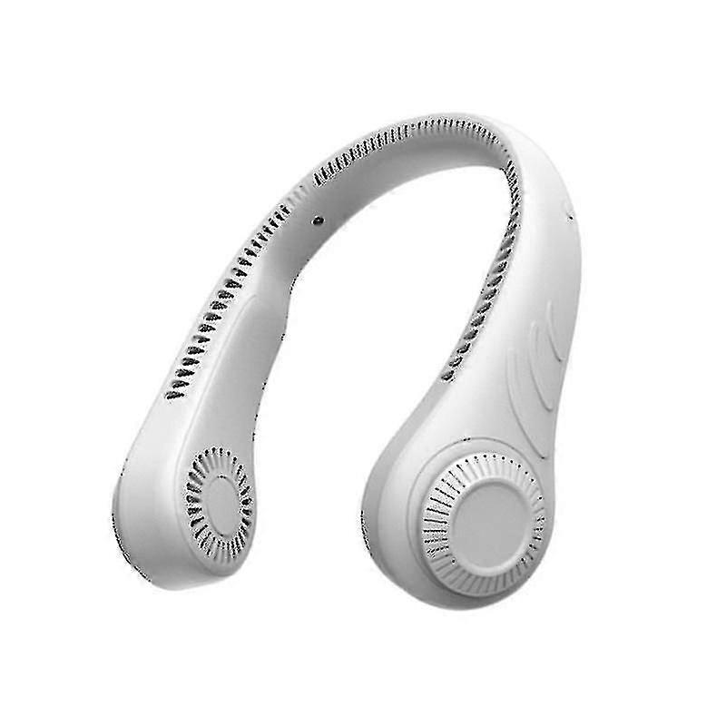 Leafless Hanging Neck Fan Portable Usb Rechargeable Mini