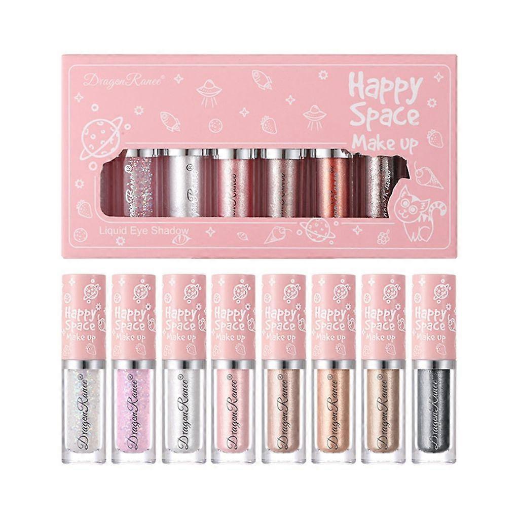 Glitter Liquid Eyeshadow Set Waterproof Lasting Sparkling Shimmer Eye Makeup