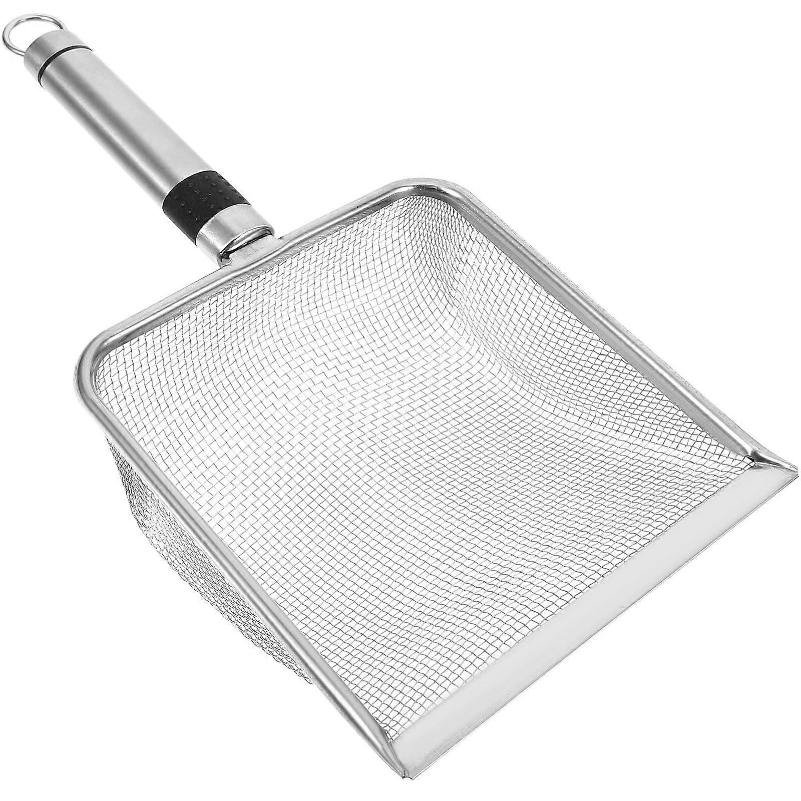 Cat Litter Shovel Durable Plastic Pet Litter Scoop 12-Inch with Ergonomic Handle for Easy Cat Waste Cleanup
