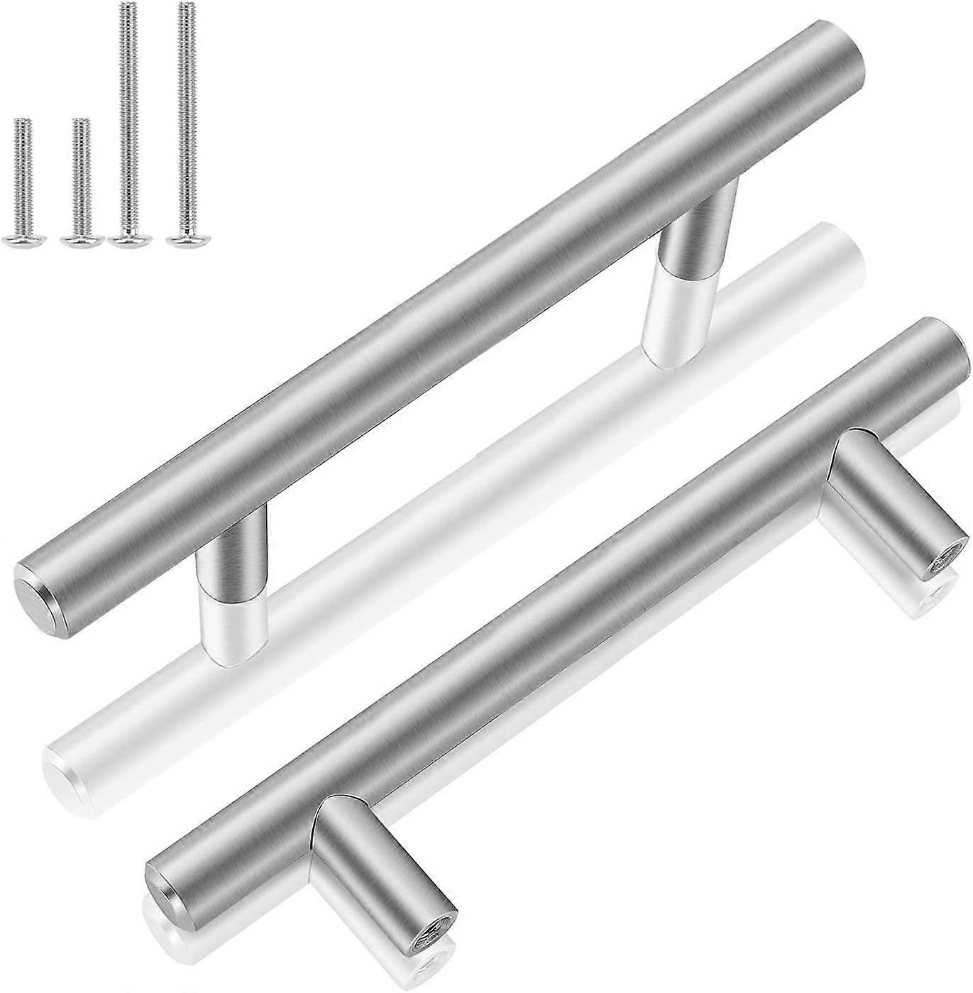 High quality brand new  10 Pack Cabinet Handles Brushed Nickel, Solid Drawer