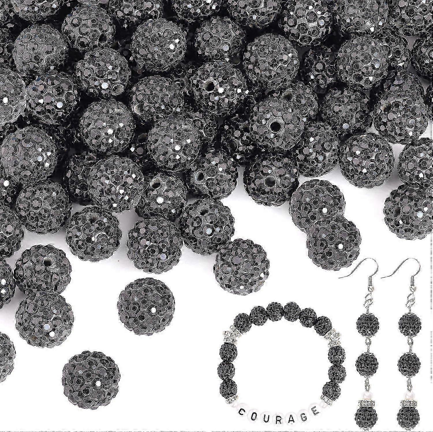 150pcs 10mm Rhinestone Beads for Crafting