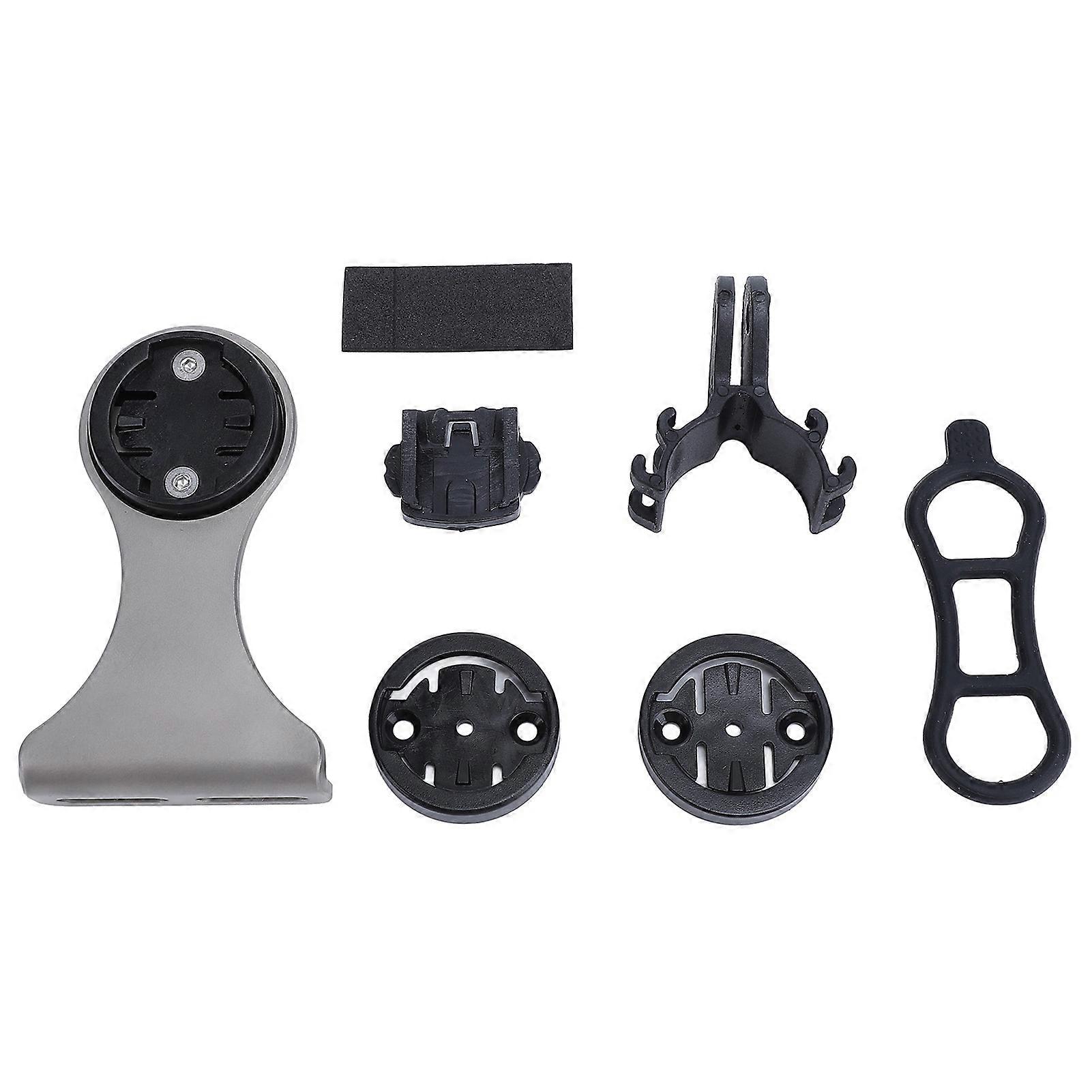 Front Computer Mount Ti Alloy Handlebar Extension Stopwatch Bracket Holder for Sports Cameras Flashlight Clamp