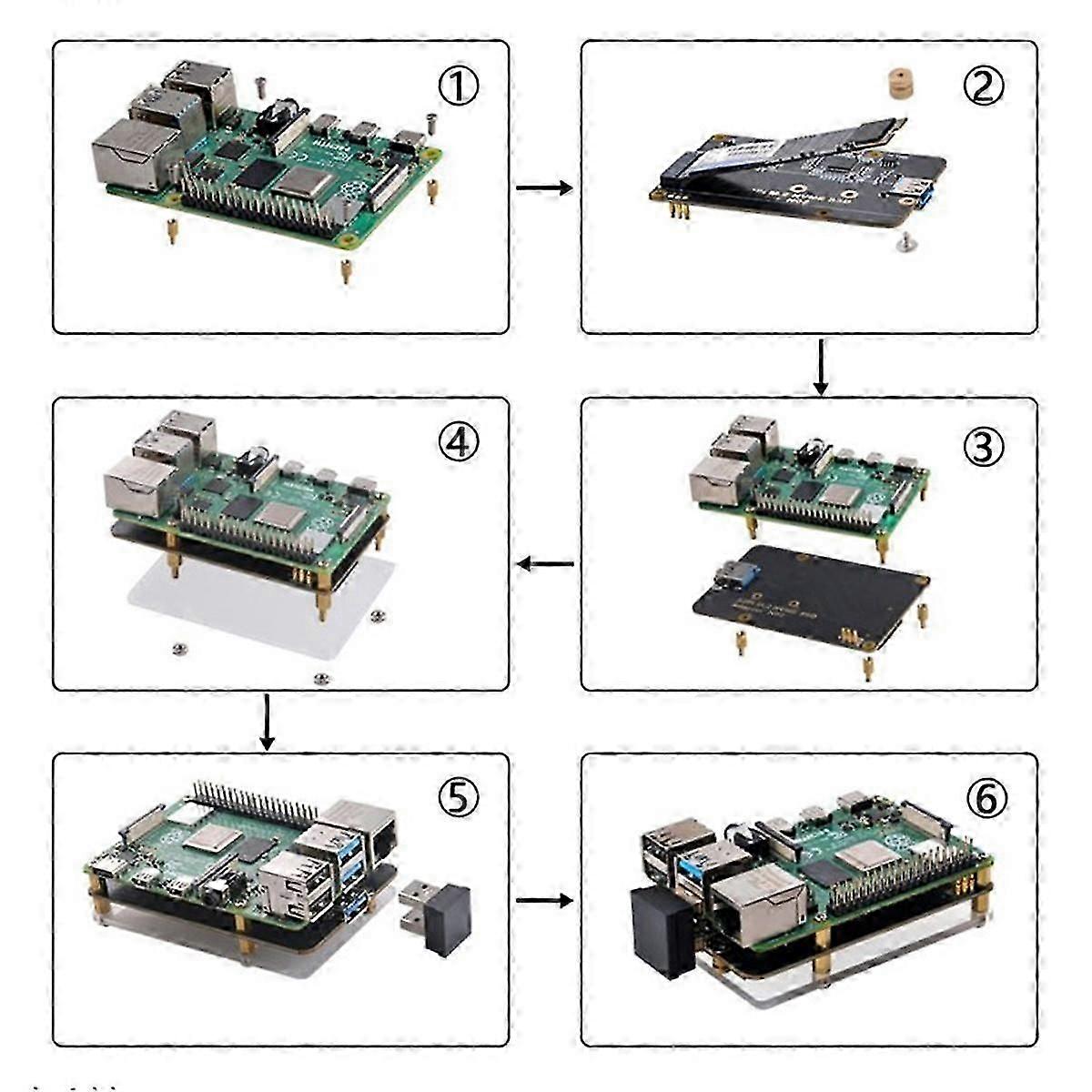 Per scheda di espansione della scheda adattatore SSD M.2 NVME