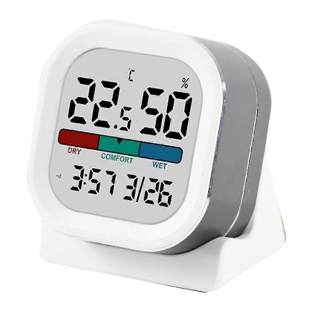 Digital Temperature And Humidity Clock High-precision Indoor Home Bedroom Baby Room Temperature Mon