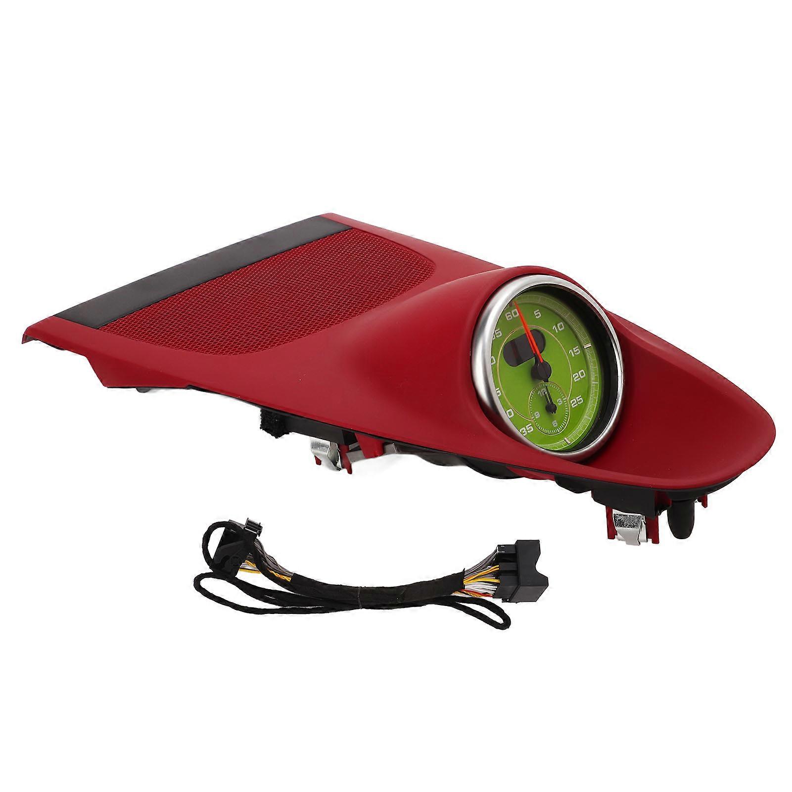 Dashboard Panel Upper Cover Dash Center Clock Stopwatch Surround Trim 982 858 189 E OL7 for 718 2016‑2020