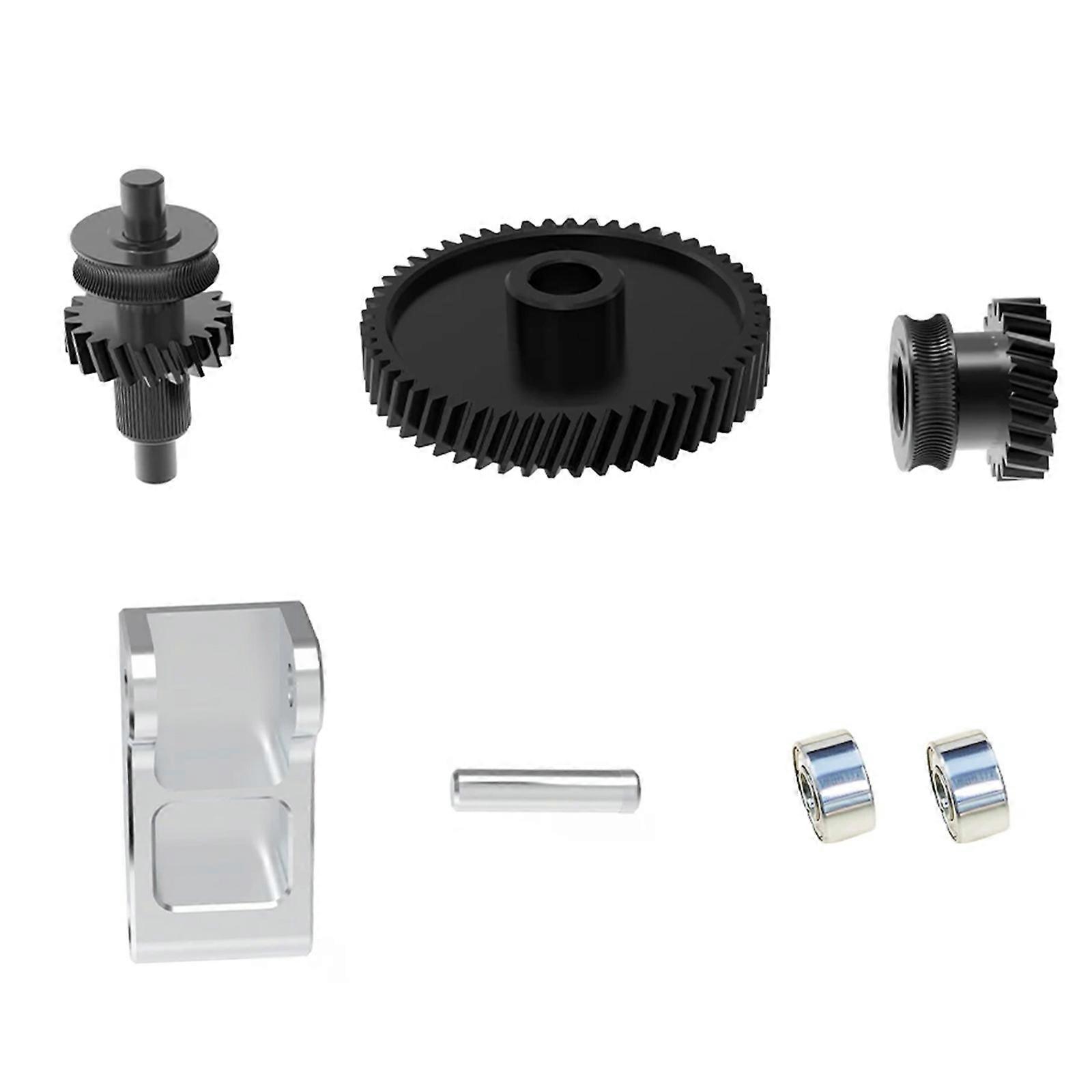 POM and Mold Steel Gear Kit Featuring Nanocoated for X1 P1 3D Printer Filament Transmission