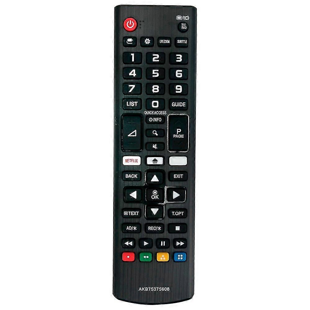 Télécommande de remplacement AKB75375608 pour téléviseur LG