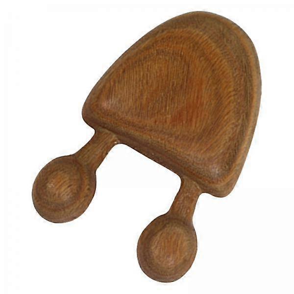 6x Wooden Comb for Scalp and Eye Massage Tool