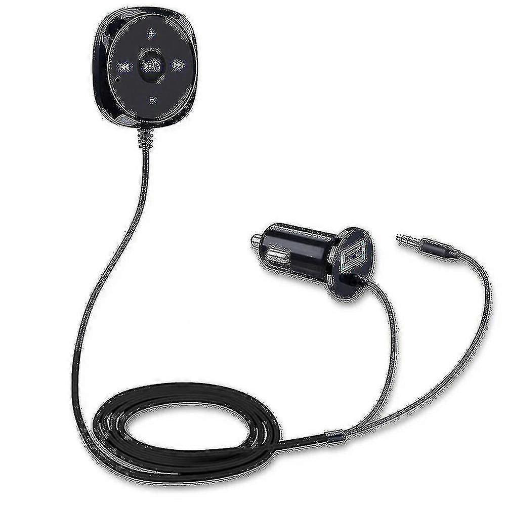 Bluetooth Car Kit Bluetooth Receiver, 2.1a Usb Car Charger