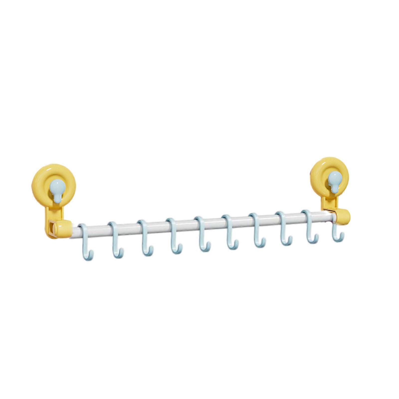 Versatile Press Lock Sliding Rail Hook for Multiple Surfaces Home Decoration Storage Hanging Solution Daily Use