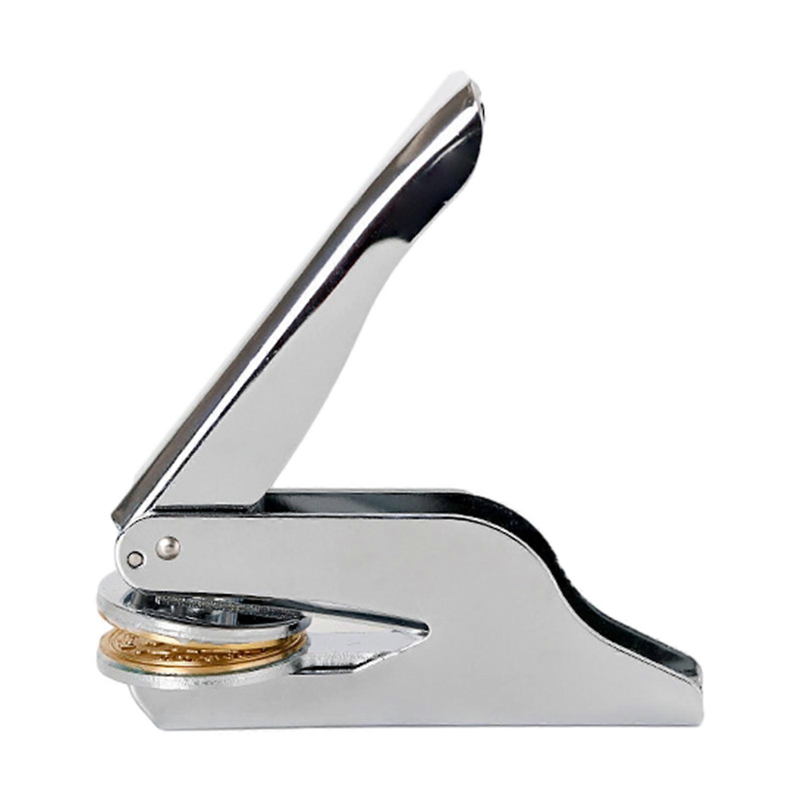 Embossing Seal Stamp Stainless Seal Embosser for Books, Invitations, Envelope, Stationery, Gift Embellishments
