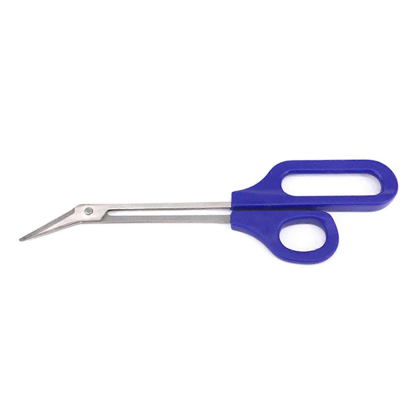 Toenail Scissors with for Extra Long Handle, Special Stainless Steel, Angled Blade,21 for cm