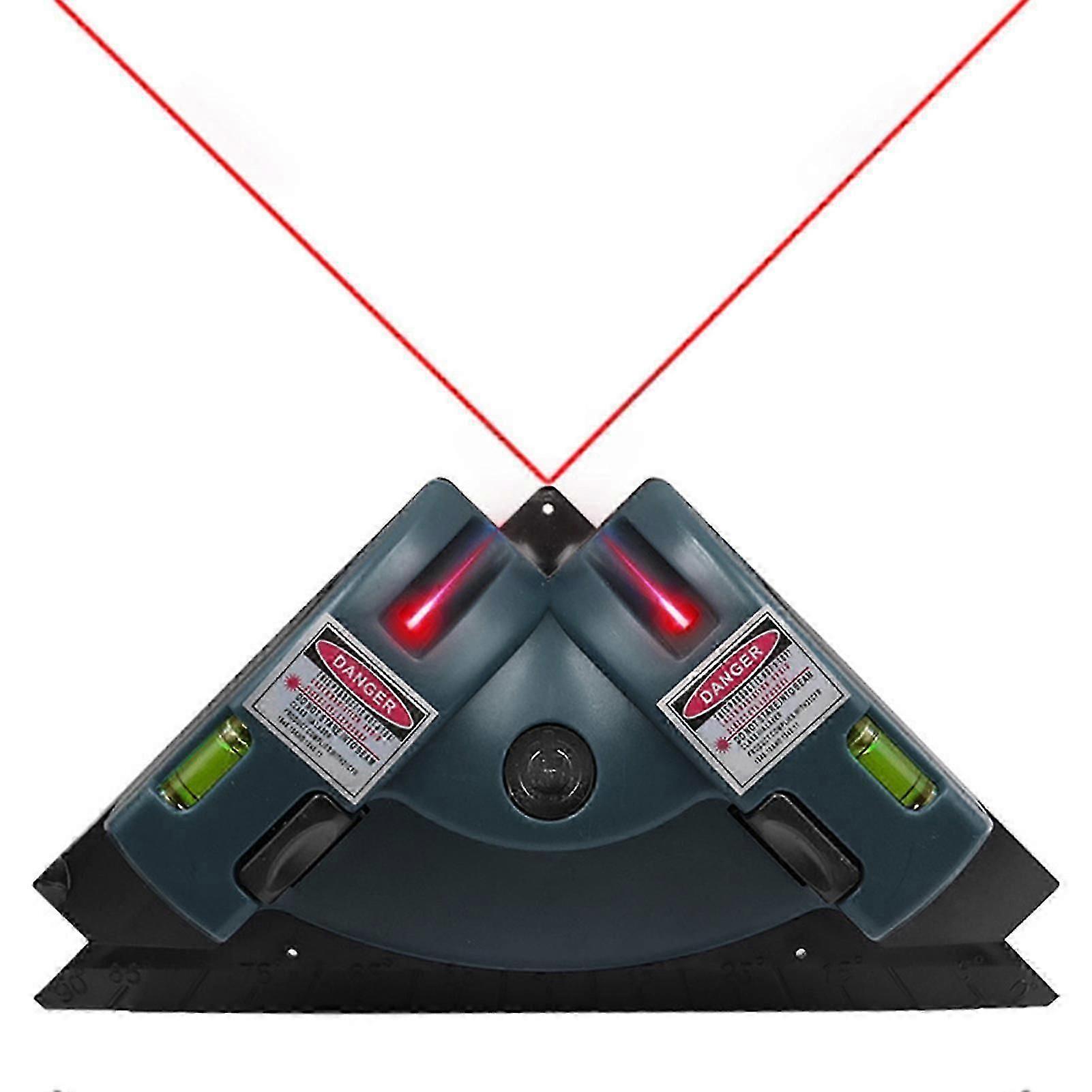 Right Angle 90 Degree Laser Level With Suction Cup Laser Measurement Tool