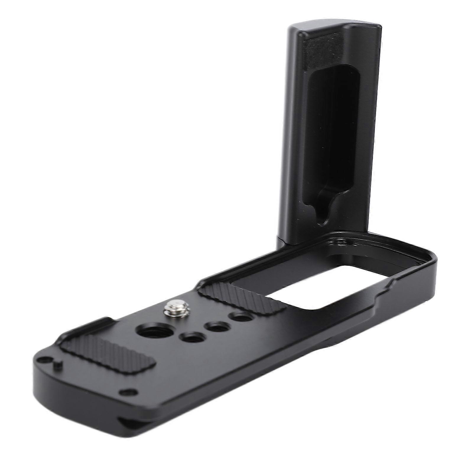 Camera L Shape Grip with Quick Release Plate 1/4 Inch Screw Hole Aluminum Alloy L Shape Handle for S9 